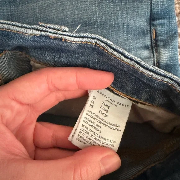 AE Curvy High Rise Jegging- 2L - Picture 4 of 4